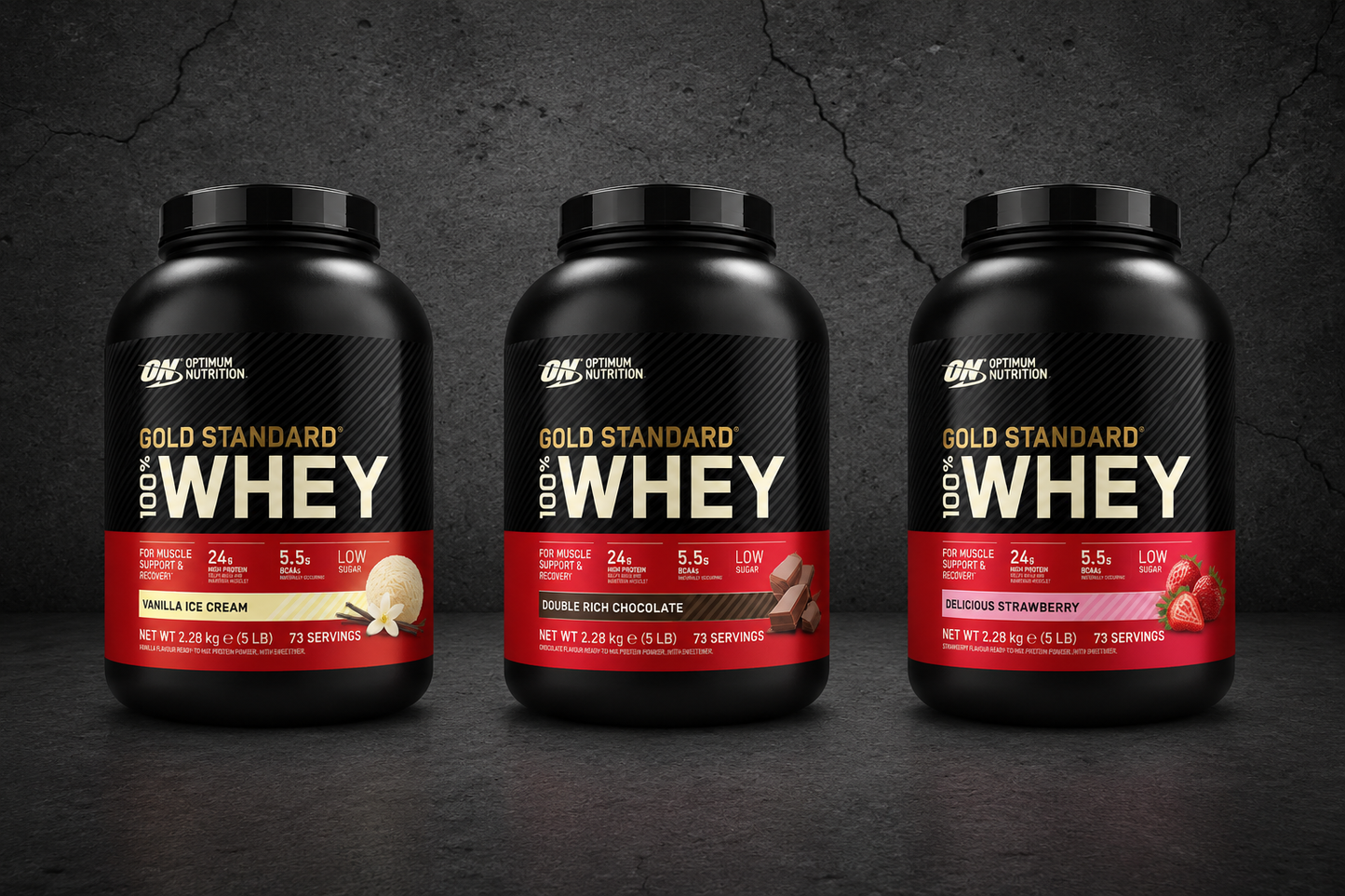Optimum Nutrition Gold Standard 100% Whey Protein 2.27kg