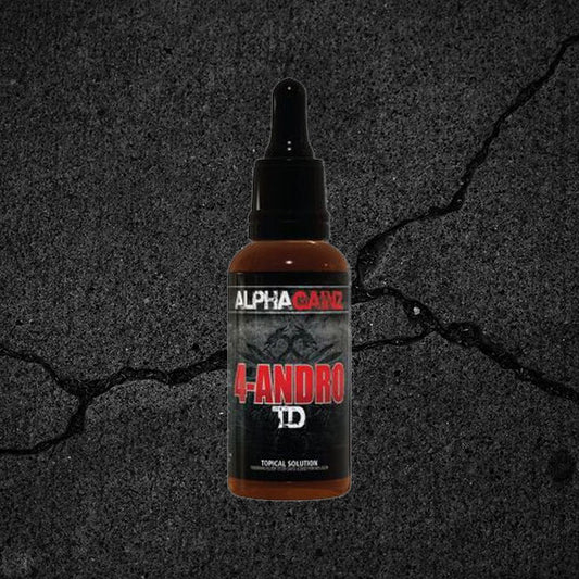 Alpha Gainz 4-Andro TD bottle