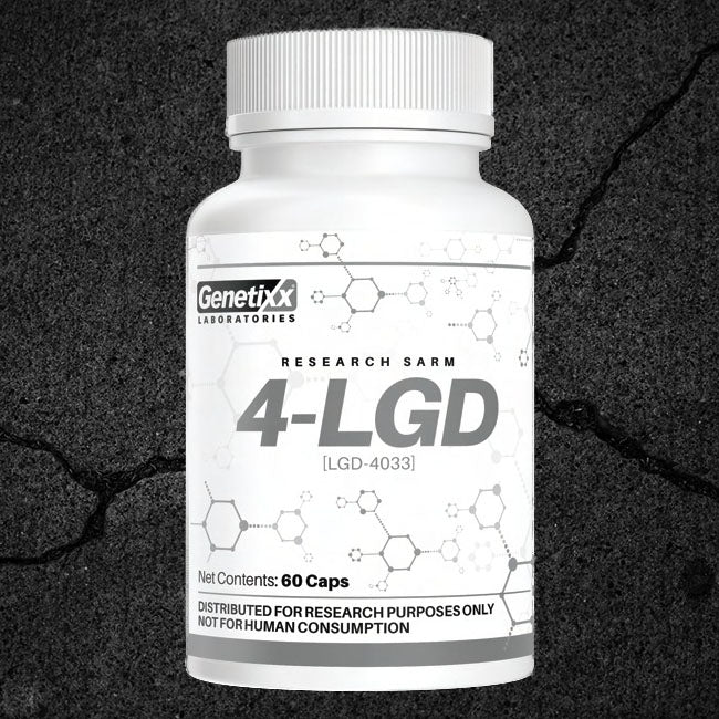 Genetixx Laboratories 4-LGD tablet bottle