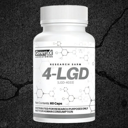 Genetixx Laboratories 4-LGD tablet bottle