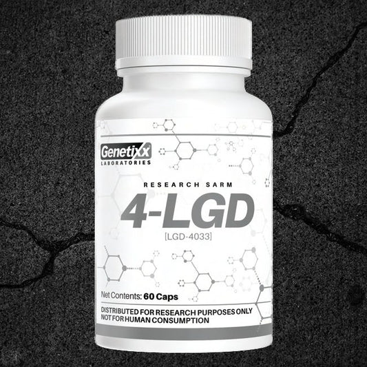 Genetixx Laboratories 4-LGD tablet bottle