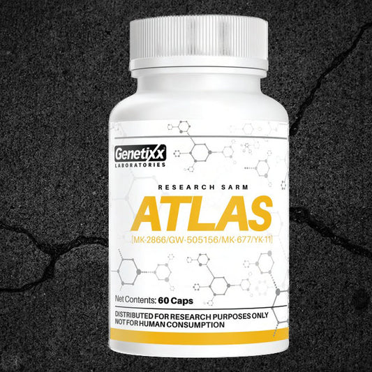 Genetixx laboratories Atlas tablet bottle