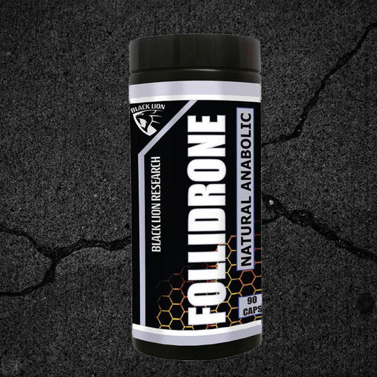 Black Lion Research Follidrone tablet bottle 