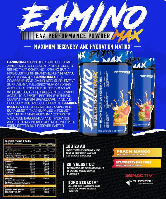 EAminoMax (Essential Amino Acids) | Performax Labs