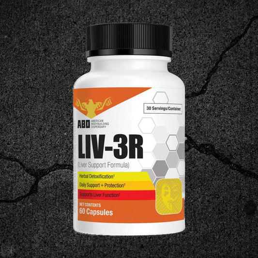 American Bodybuilding dispensary LIV-3R tablet bottle