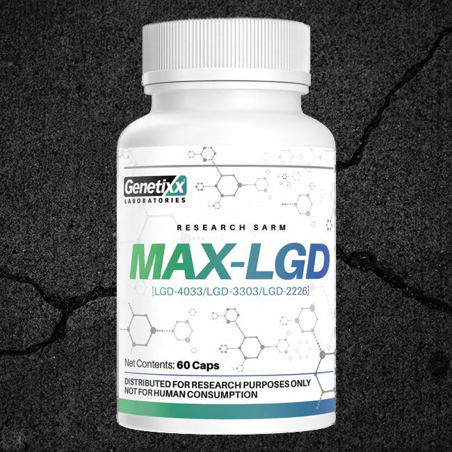 Genetixx laboratories MAX-LGD tablet bottle