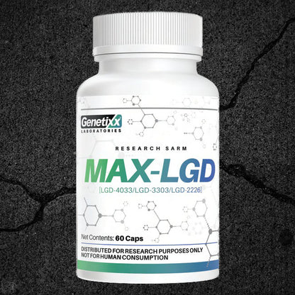 Genetixx laboratories MAX-LGD tablet bottle