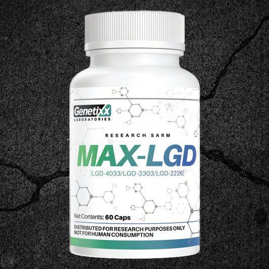 Genetixx laboratories MAX-LGD tablet bottle