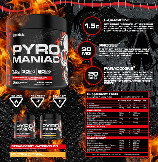 Pyro Maniac - Orange Mango