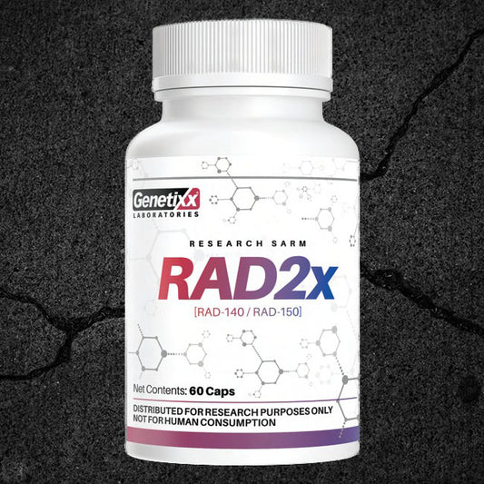 Genetixx laboratories Rad2x tablet bottle