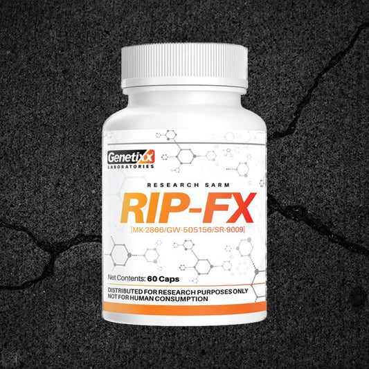 Genetixx laboratories Rip-FX tablet bottle