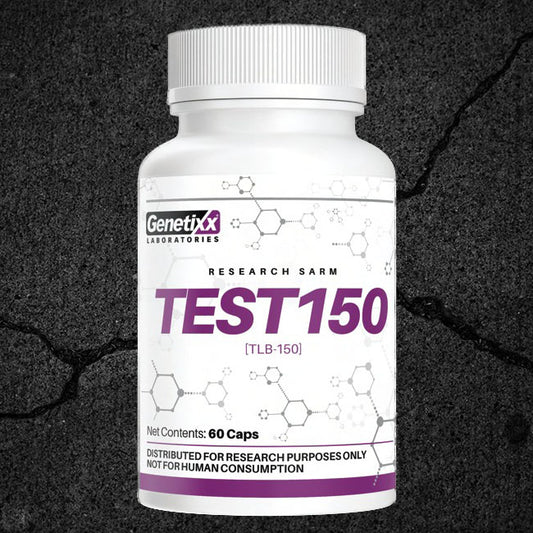 Genetixx laboratories Test150 tablet bottle