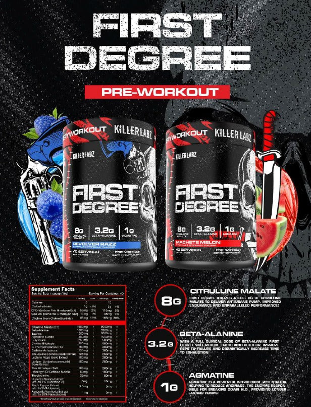 First Degree | Killer Labz